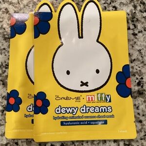 The Crème Shop Miffy Dewy Dreams Hydrating Essence Sheet Mask - 2-Sets